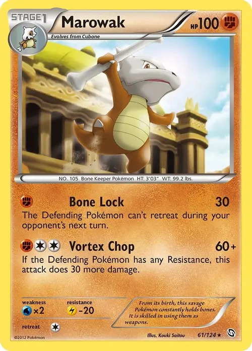 Marowak card art