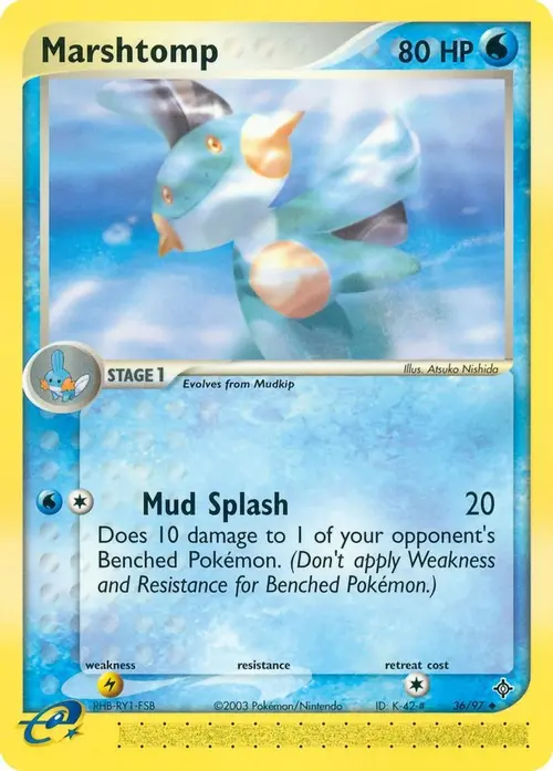 Marshtomp card art