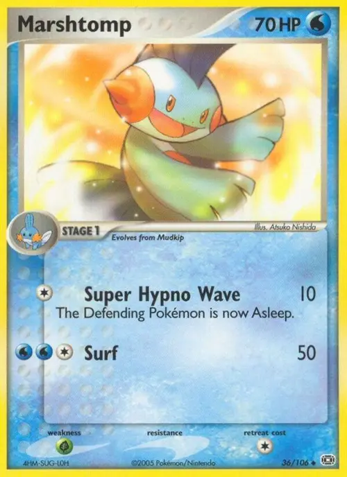 Marshtomp card art