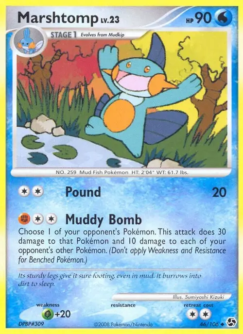Marshtomp card art