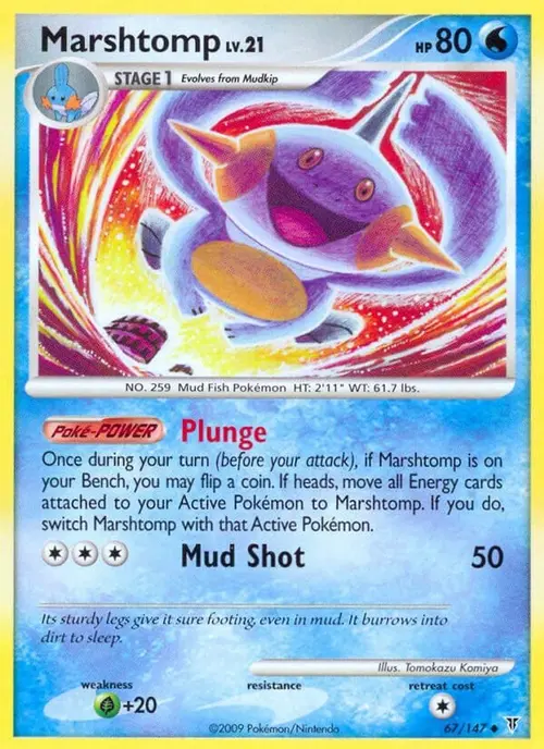 Marshtomp card art