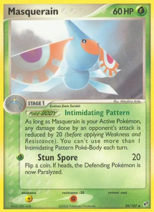 Masquerain card art