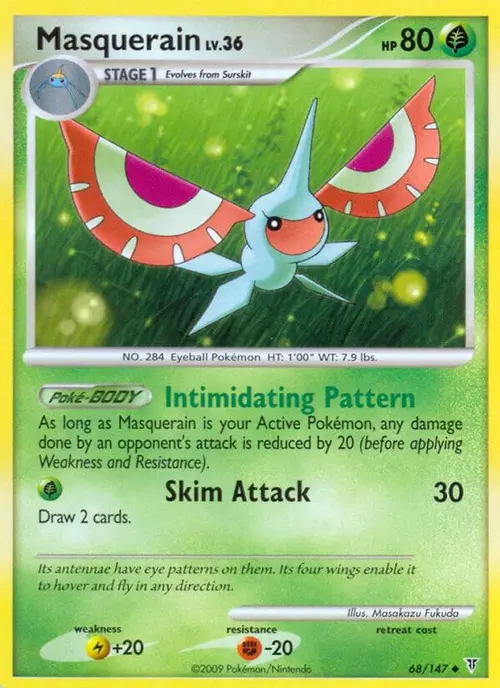 Masquerain card art