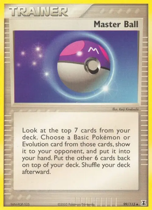 Master Ball card art