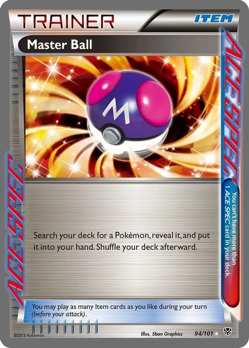 Master Ball card art