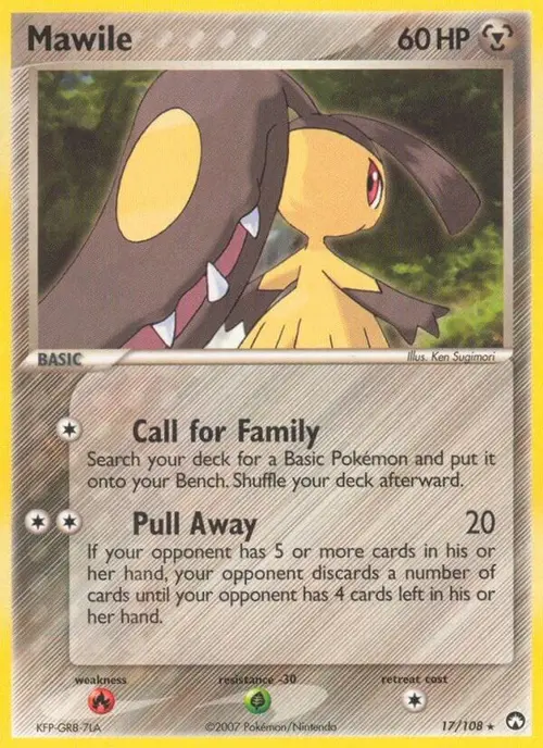 Mawile card art