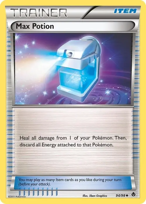 Max Potion card art
