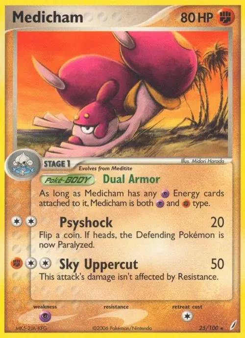 Medicham card art
