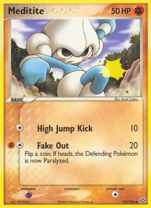Meditite card art