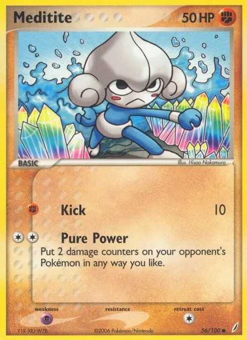 Meditite card art