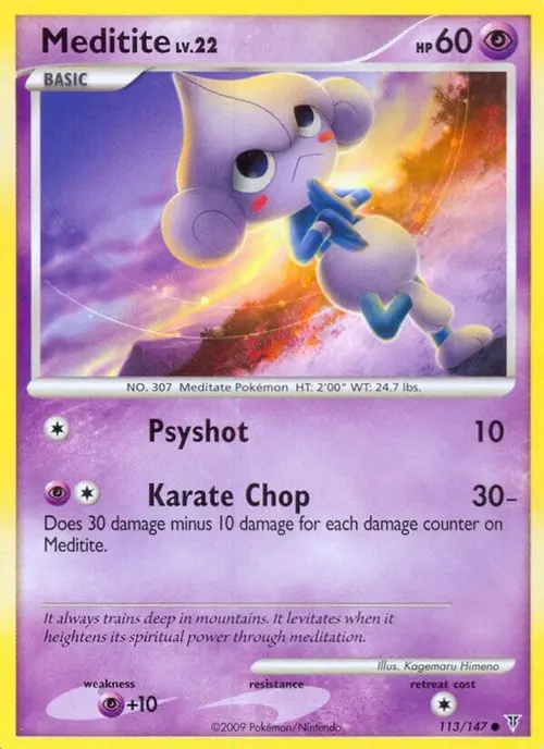 Meditite card art