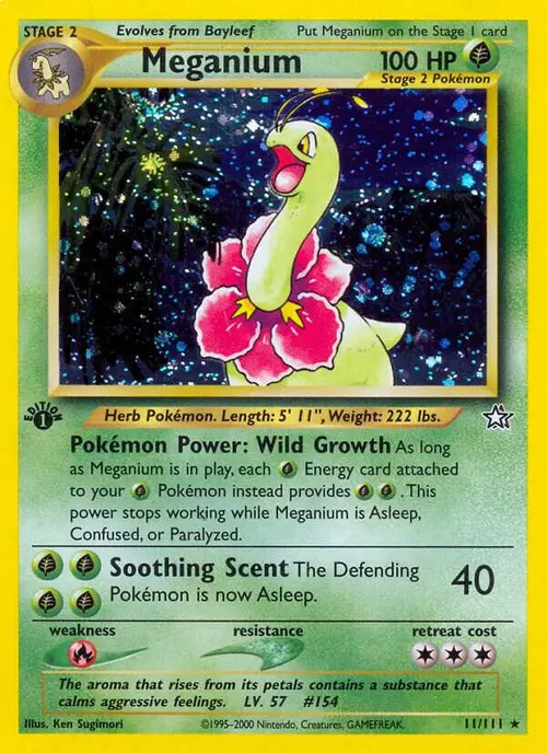 Meganium (11) card art