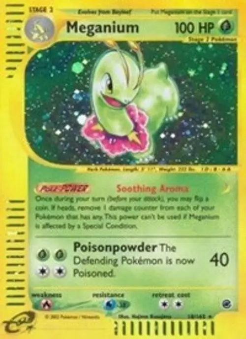 Meganium (18) card art