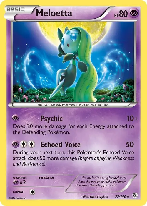 Meloetta card art