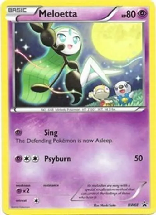 Meloetta - BW68 card art