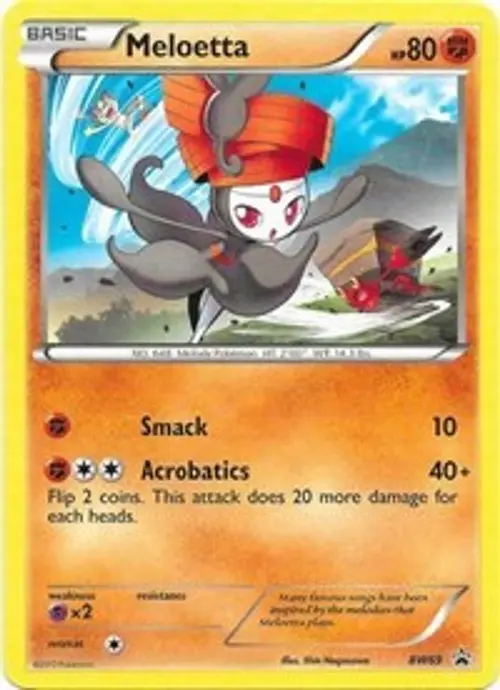 Meloetta - BW69 card art