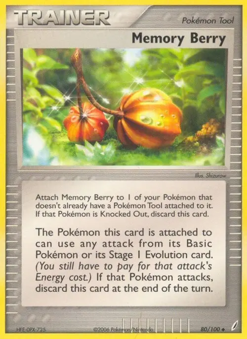 Memory Berry card art