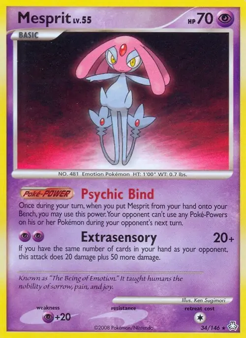 Mesprit card art