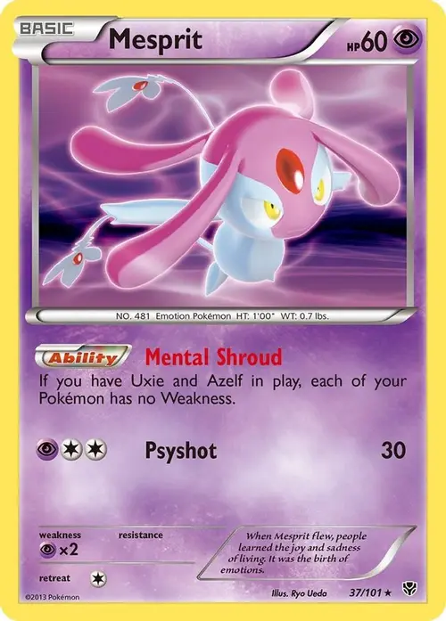Mesprit card art