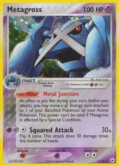 Metagross card art