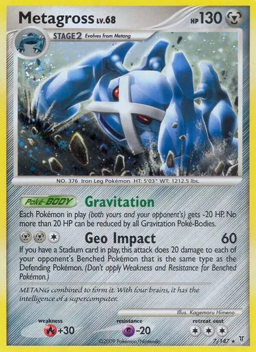 Metagross card art