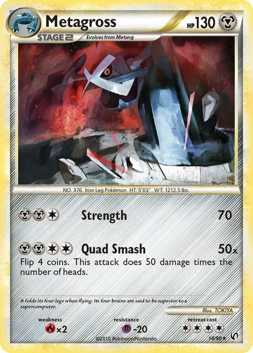 Metagross card art