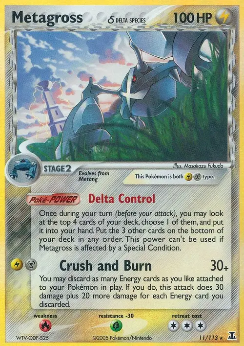 Metagross (Delta Species) card art