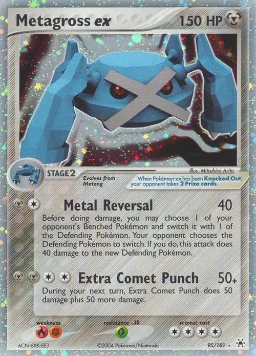 Metagross ex card art