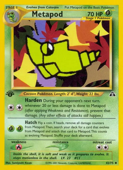 Metapod card art