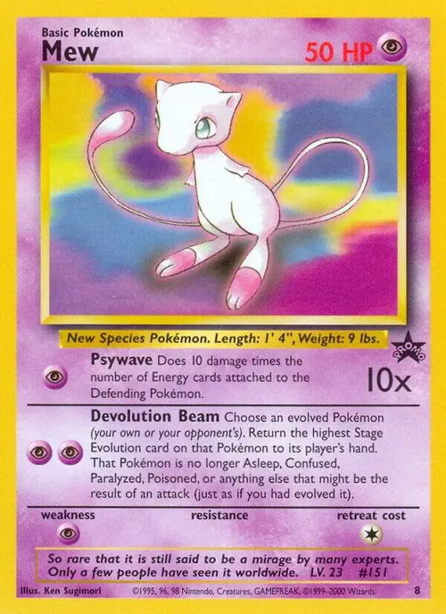 Mew (8) card art