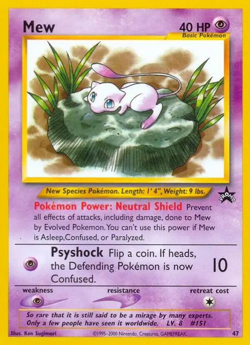 Mew (47) card art