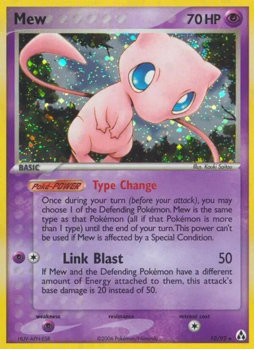 Mew card art