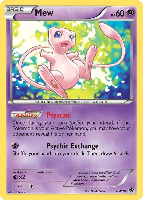 Mew - BW98 card art