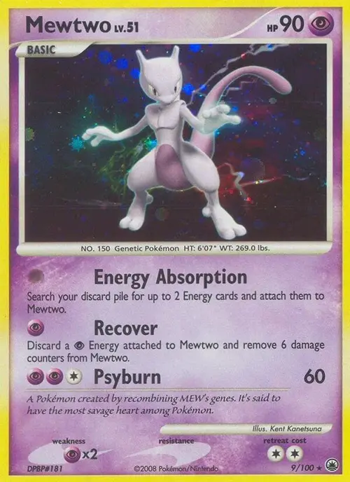 Mewtwo card art