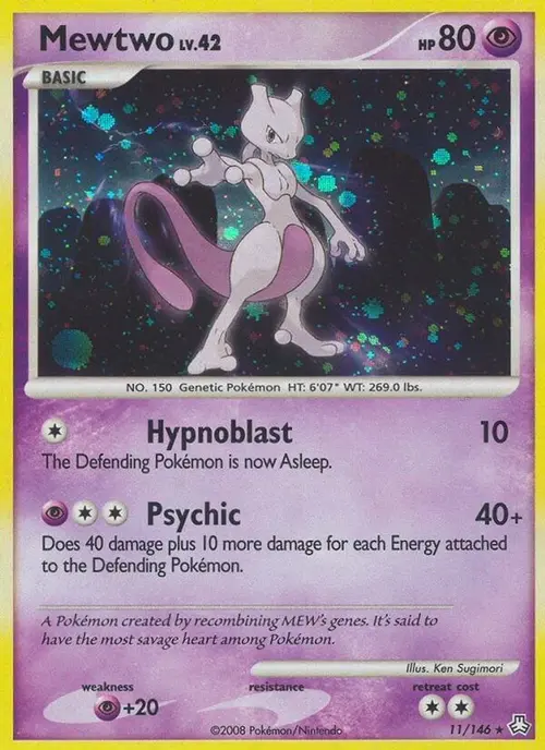 Mewtwo card art