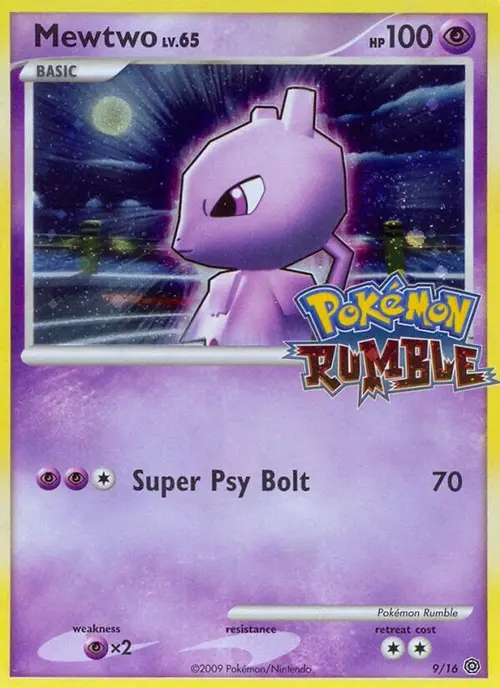 Mewtwo card art