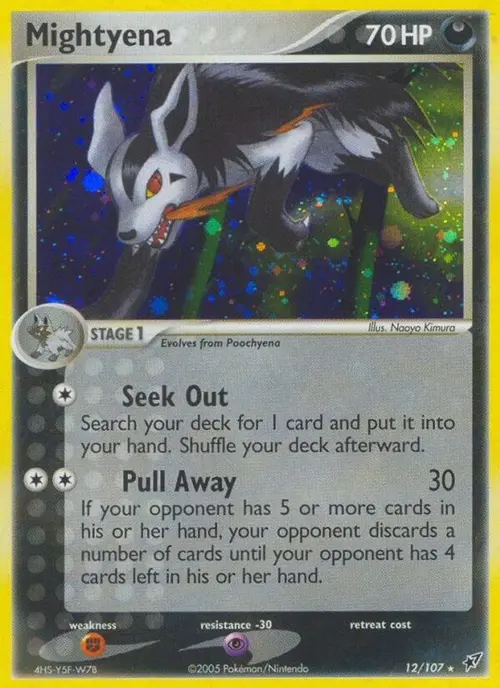 Mightyena card art