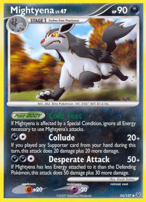 Mightyena card art