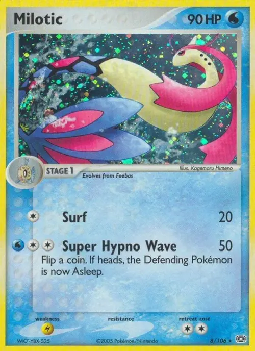 Milotic card art