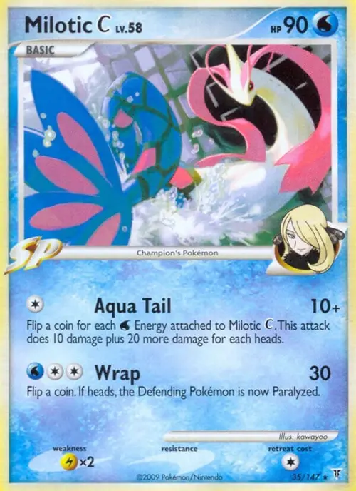 Milotic C card art