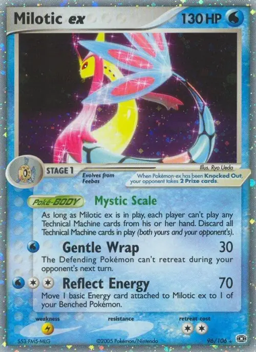 Milotic ex card art