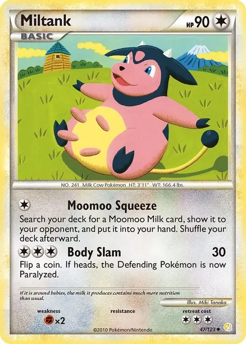 Miltank card art