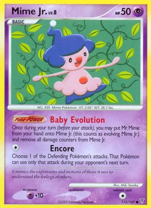 Mime Jr. card art