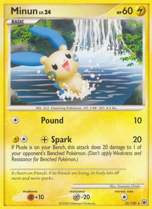 Minun card art