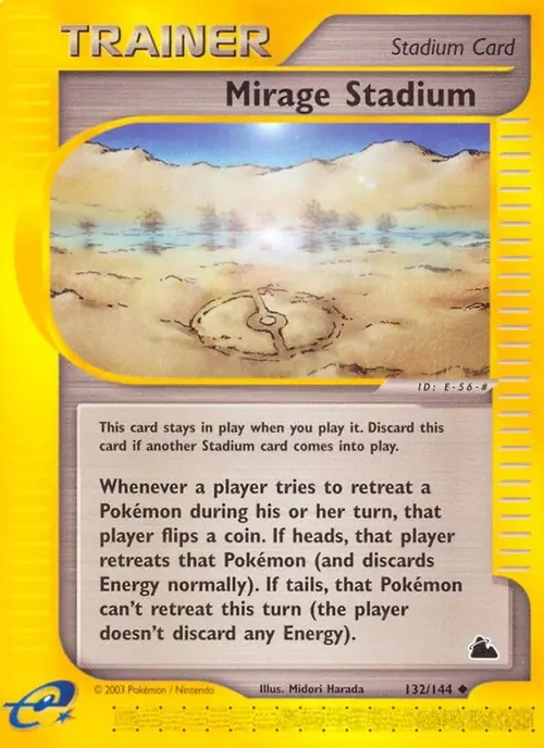 Mirage Stadium card art