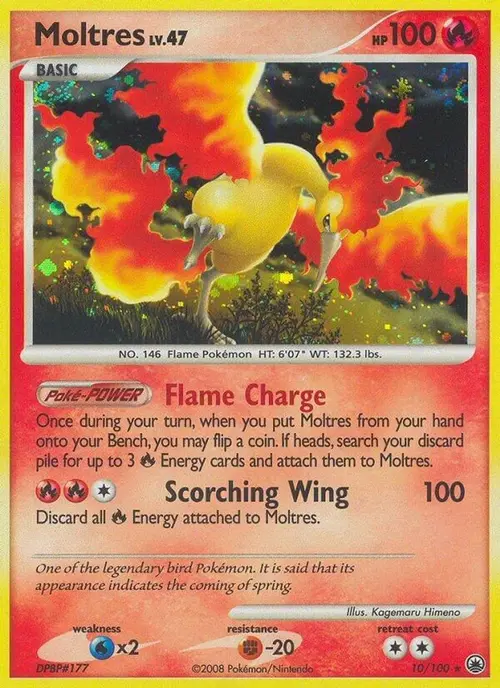 Moltres card art