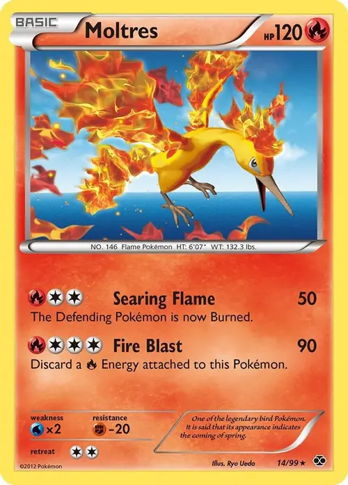 Moltres card art