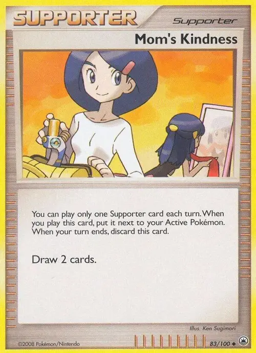 Mom's Kindness card art