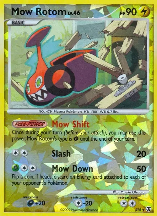 Mow Rotom card art