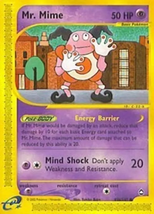 Mr. Mime (95b) card art